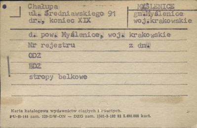 chałupa, skan 1