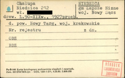 chałupa, skan 1