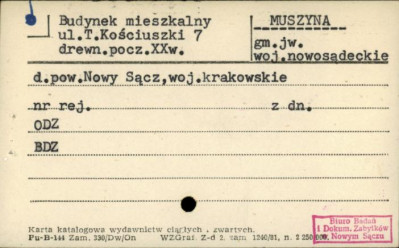budynek mieszkalny, skan 1