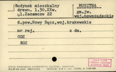 budynek mieszkalny, skan 1