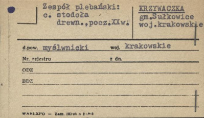 zespół plebański: stodoła, skan 1