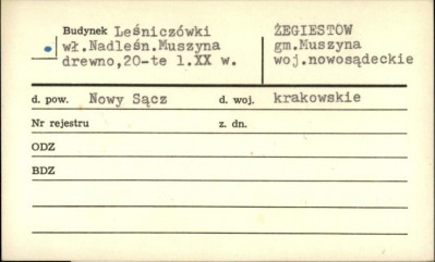budynek leśniczówki, skan 1