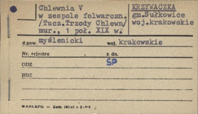 chlewnia V w zespole folwarcznym, skan 1