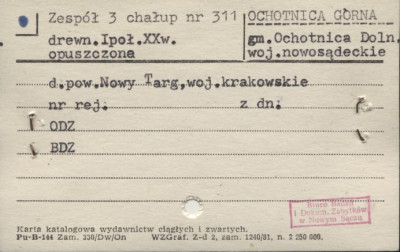 zespół 3 chałup, skan 1