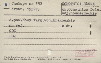 chałupa, skan 1