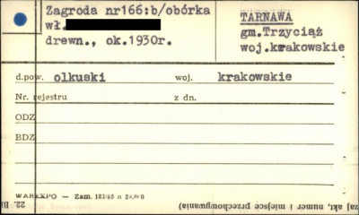 obórka w zagrodzie, skan 1