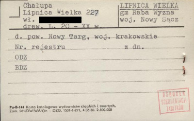 chałupa, skan 1