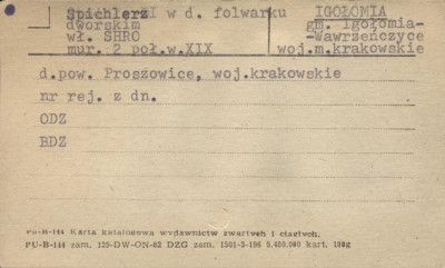 spichlerz w folwarku dworskim, skan 1