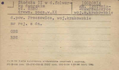 stodoła II w folwarku dworskim, skan 1