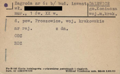 zagroda - budynek inwentarski, skan 1