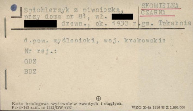 spichlerzyk z piwniczką, skan 1