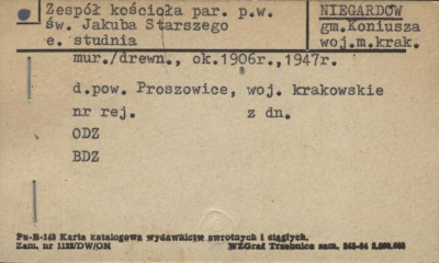 zespół kościoła par. pw. św. Jakuba Starszego: e. studnia, skan 1