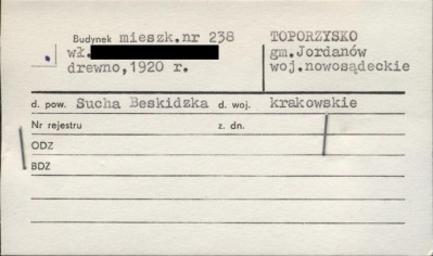 budynek mieszkalny, skan 1
