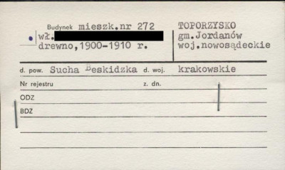 budynek mieszkalny, skan 1