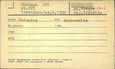 chałupa, skan 1