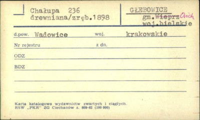chałupa, skan 1