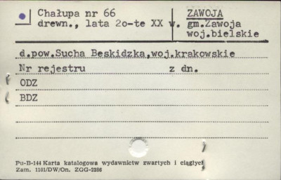 chałupa, skan 1