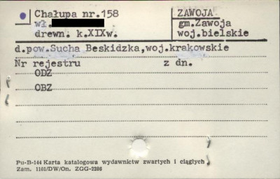 chałupa, skan 1