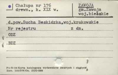 chałupa, skan 1