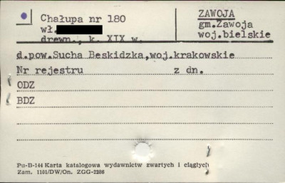 chałupa, skan 1