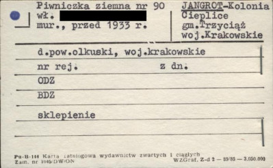 piwniczka ziemna, skan 1