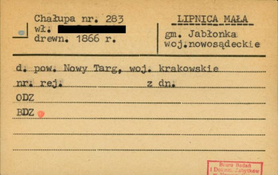 chałupa, skan 1
