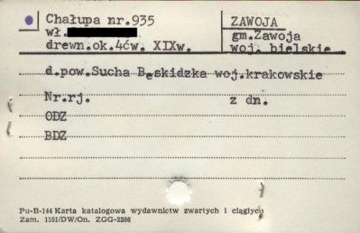 chałupa, skan 1