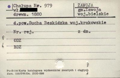 chałupa, skan 1