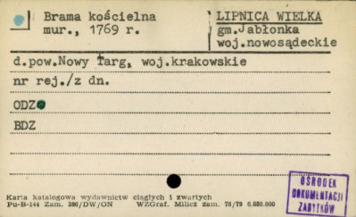brama kościelna, skan 1