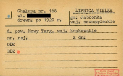 chałupa, skan 1