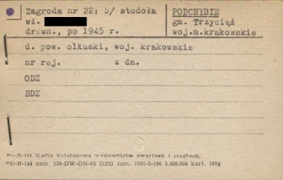 stodoła w zagrodzie, skan 1