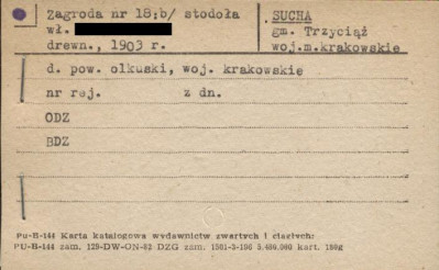 stodoła w zagrodzie, skan 1