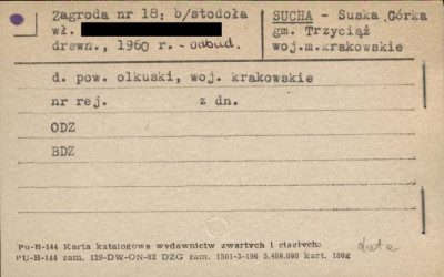 stodoła w zagrodzie, skan 1