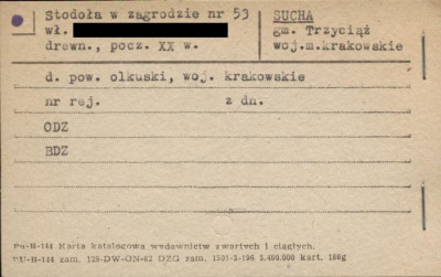 stodoła w zagrodzie, skan 1