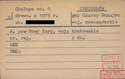 chałupa, skan 1