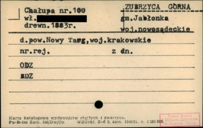 chałupa, skan 1
