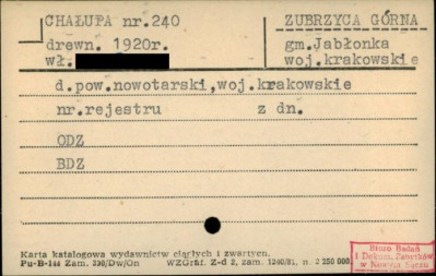 chałupa, skan 1
