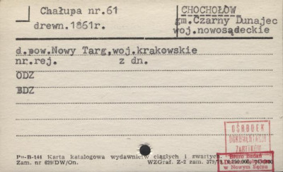 chałupa, skan 1
