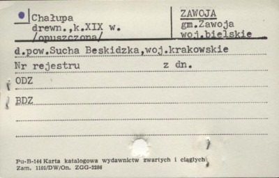 chałupa (opuszczona), skan 1
