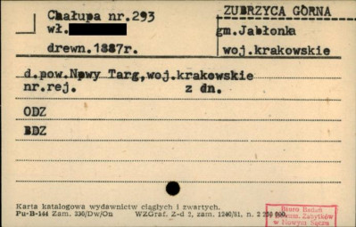 budynek mieszkalny, skan 3