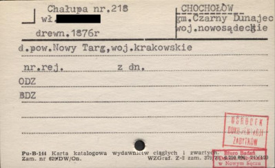 chałupa, skan 1