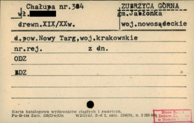 chałupa, skan 1