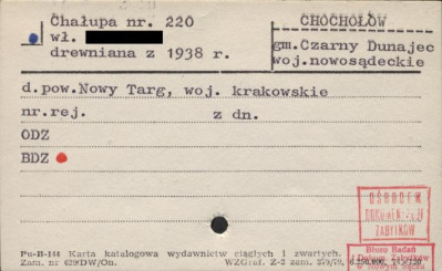 chałupa, skan 1