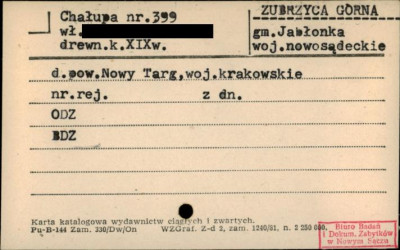 chałupa, skan 1