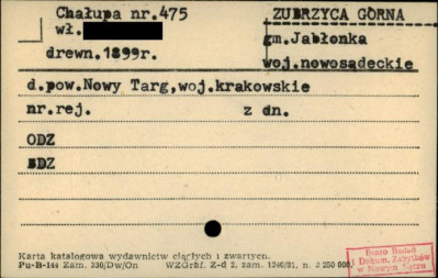 budynek mieszkalny, skan 3