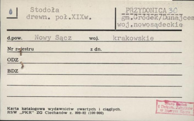 stodoła, skan 1