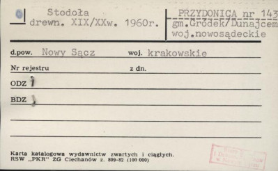 stodoła, skan 1