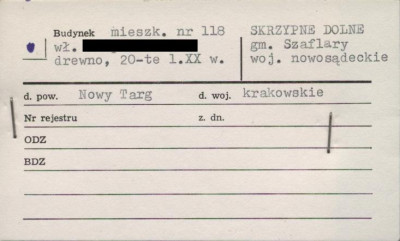 budynek mieszkalny, skan 1