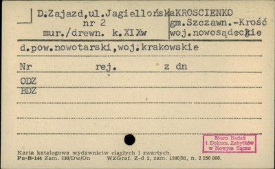 zajazd, skan 1