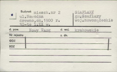 budynek mieszkalny, skan 1